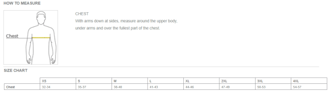 MensT-ShirtSizes